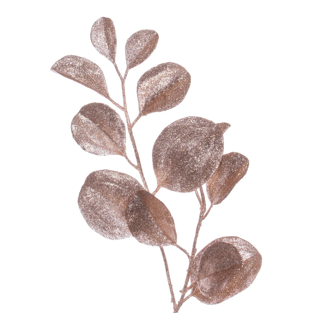 Vickerman 6' Café Latte Artificial Dogwood Glitter Garland. - Cheap-Us