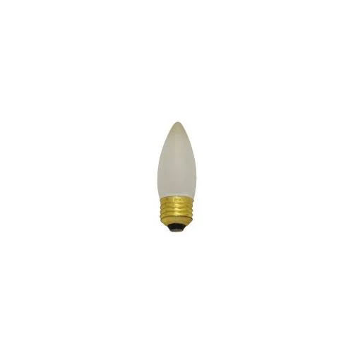Bulbrite B40ETF 40 Watt Incandescent B10 Torpedo Chandelier Bulb, Medium Base, Frost, 2-Pack - Cheap-Us