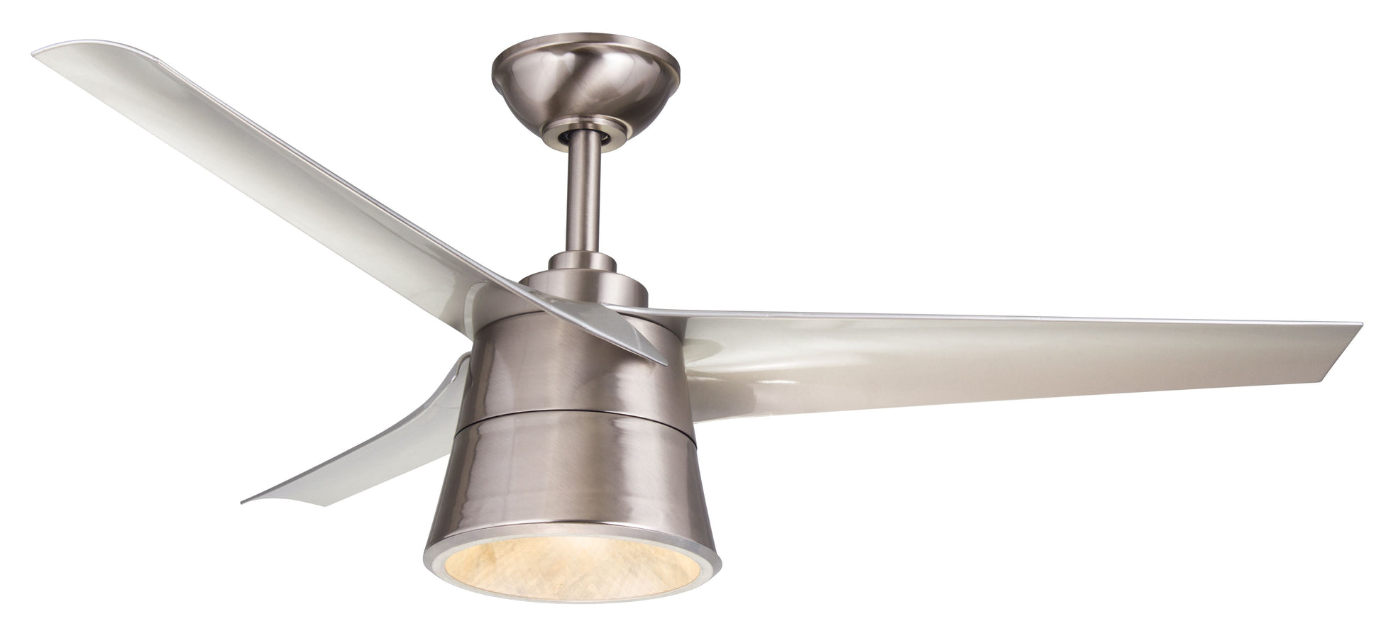 Wind River Fans Cylon Stainless Steel Ceiling Fan, 17 Watts, 3 Speeds, 120V, 3000K - Cheap-Us