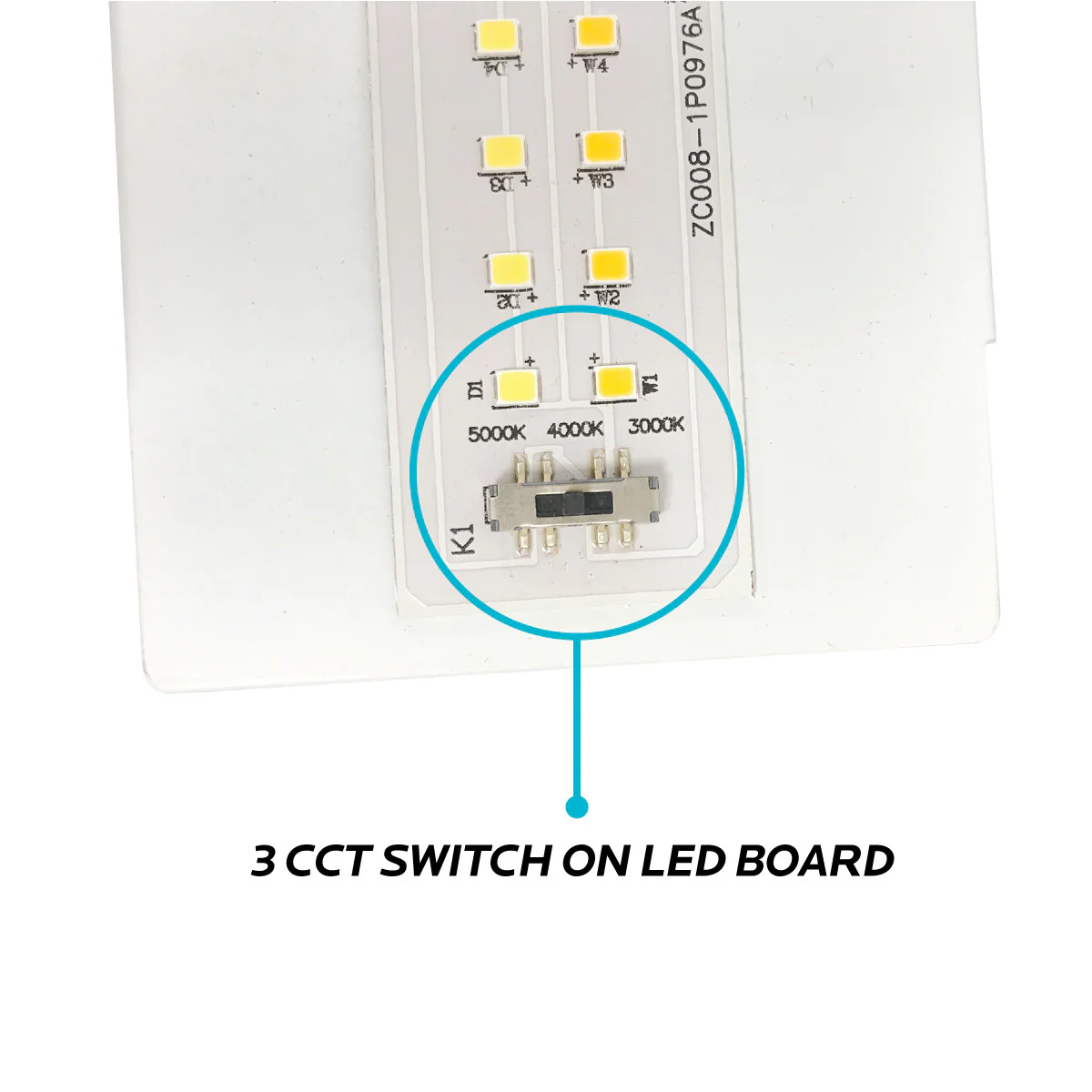 Luxrite Surface Mount LED24/LINEAR/3CCT/UNV2/D 3000K,4000K,5000K Cct Select - Cheap-Us