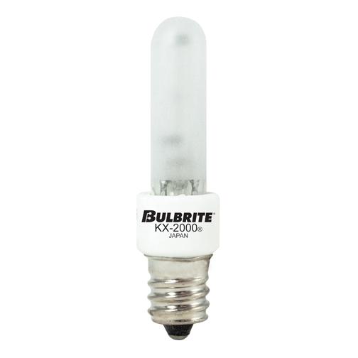 BULBRITE KRYPTON/XENON T3 CANDELABRA SCREW (E12) 40W DIMMABLE LIGHT BULB 2700K/WARM WHITE 2PK (473041) - Cheap-Us