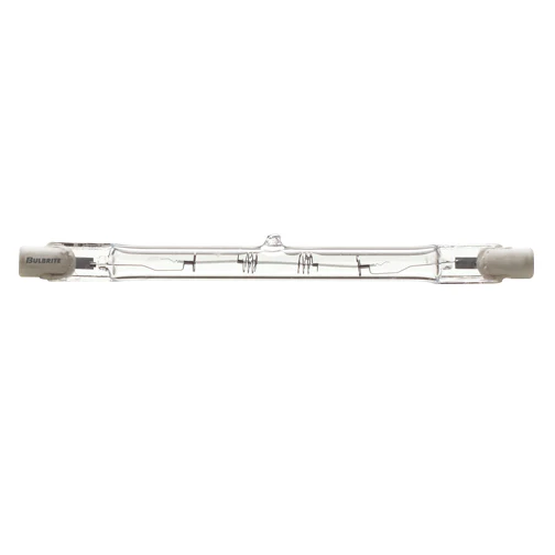 Bulbrite Q75T3CL 75 Watt Dimmable Halogen Long (118mm) J-Type Touchier T3, RSC Base, Clear - Cheap-Us