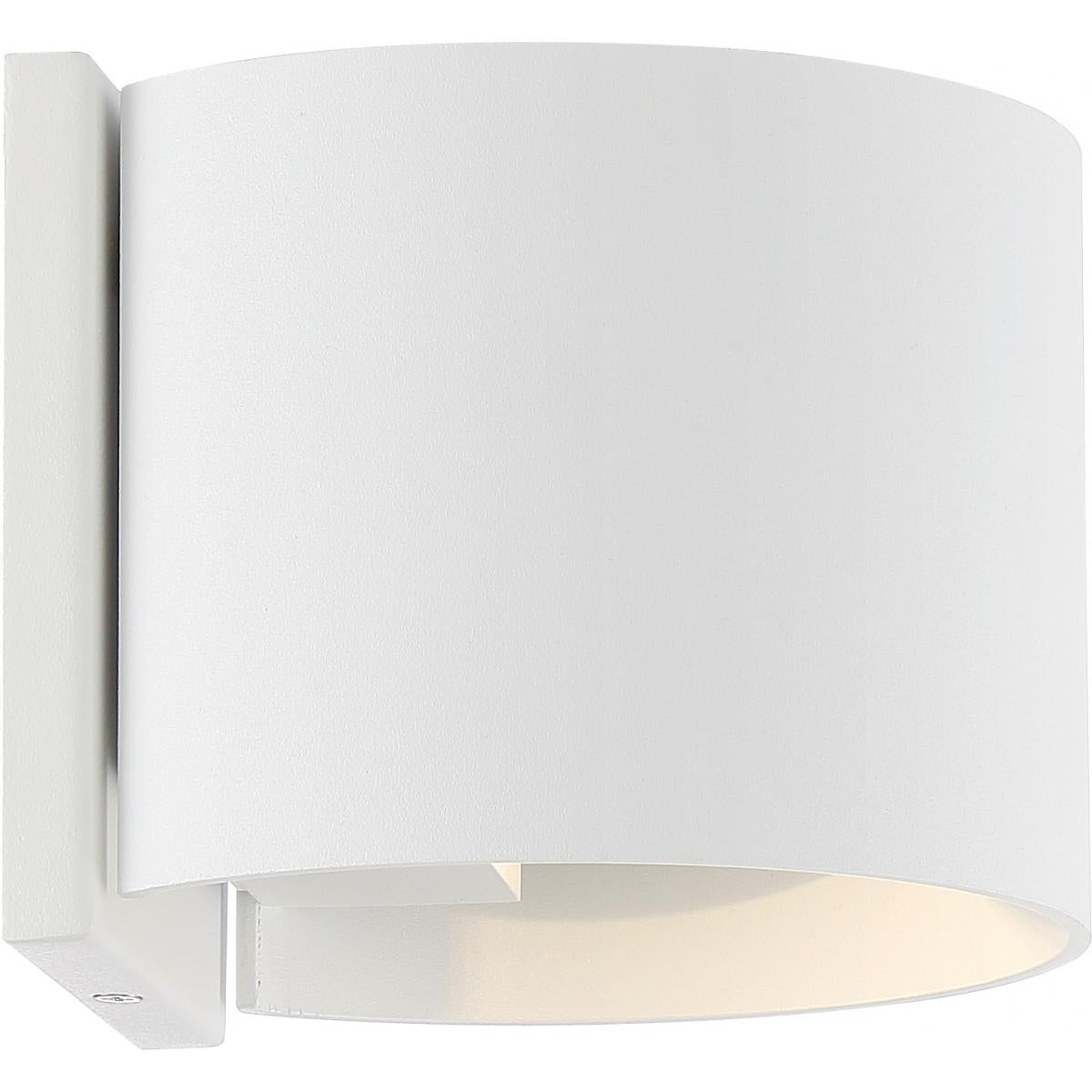 62-1465 LIGHTGATE LED ROUND SCONCE Lightgate - LED Sconce - White Finish - Cheap-Us