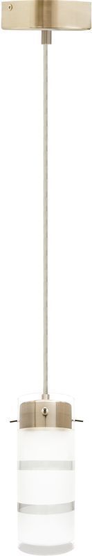 Westgate Single Pendant Integrated LED With Frosted Etched Glass Shade 12W 810 Lumens C90 5Cct 27/30/35/40/50K, Brushed Nickel, Residential Lighting, 12W, 810 Lumens, 27K/30K/35K/40K/50K, Brushed-Nickel Finish, TRIAC Dimmin - Cheap-Us