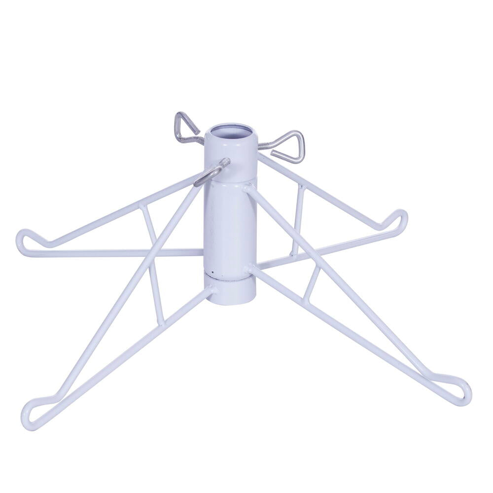 Vickerman 4.5' Sparkle White Spruce Artificial Christmas Tree Pure White LED Lights - Cheap-Us