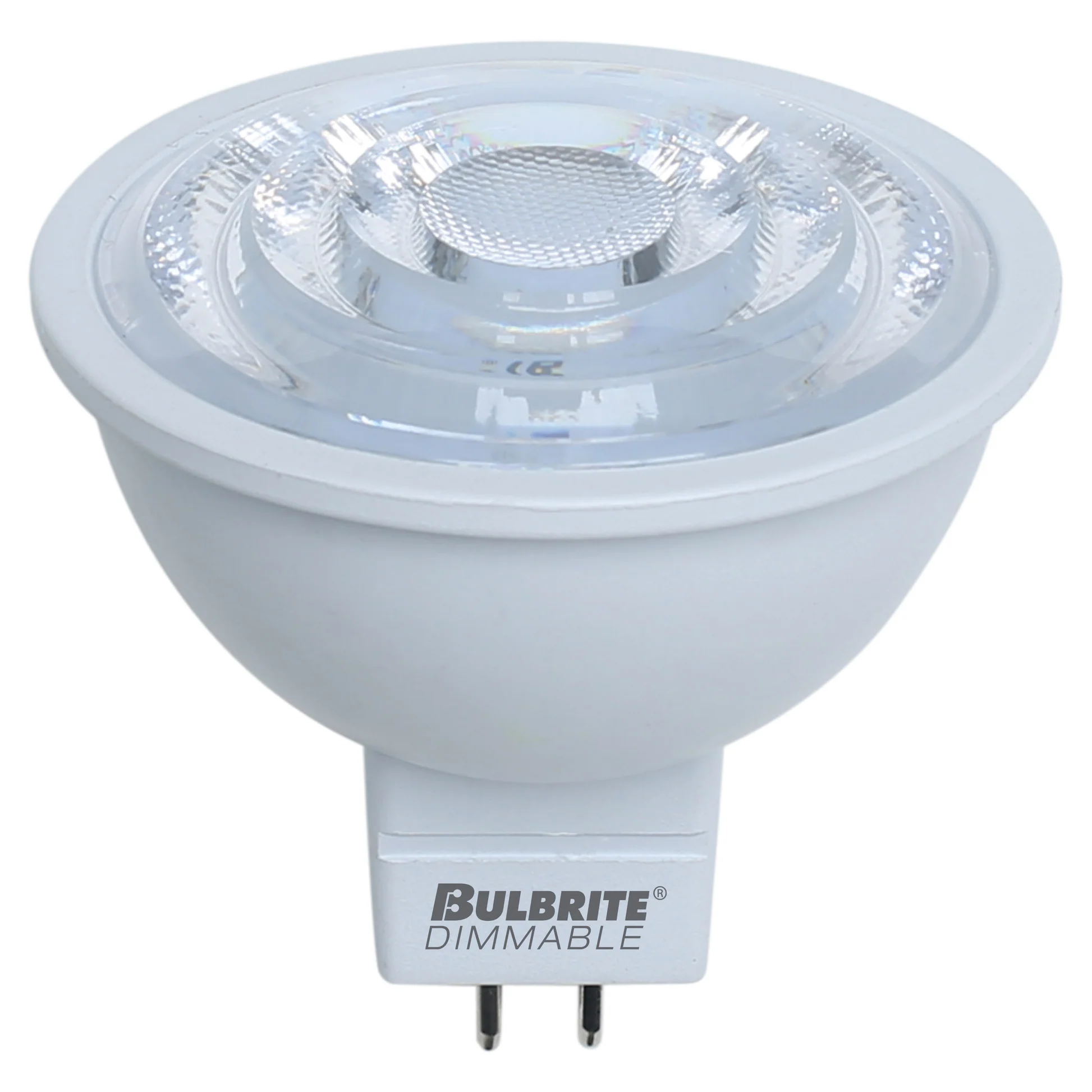 Bulbrite 7 Watt Dimmable MR16 Flood LED Light Bulbs with Bi-Pin (GU5.3) Base, 3000K Soft White Light, 570 Lumens - Cheap-Us