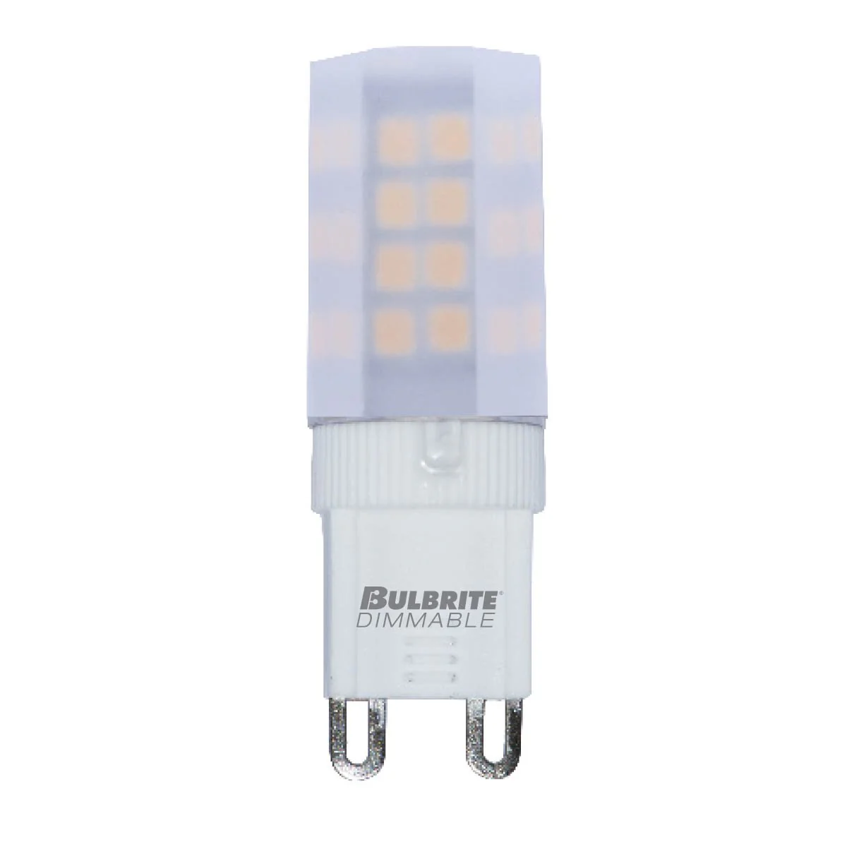 Bulbrite 4.5 Watt Dimmable Frost Mini T4 Bi-Pin (G9) LED Bulb - 340 Lumens, 2700K, and 80 CRI - Cheap-Us