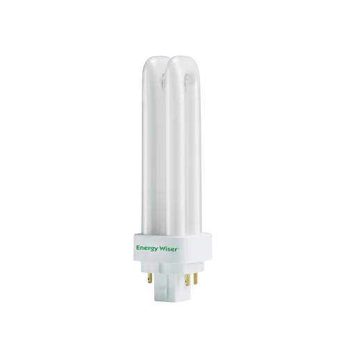 Bulbrite CF13D835/E 13 Watt Dimmable Compact Fluorescent T4 Quad Tube, 4-Pin G24Q-1 Base, Neutral White - Cheap-Us