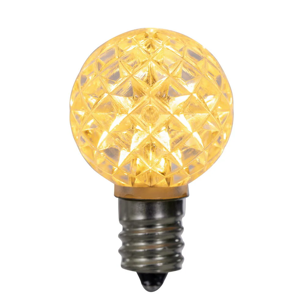 Vickerman G30 LED Warm White Replacement Bulb package of 25 - Cheap-Us
