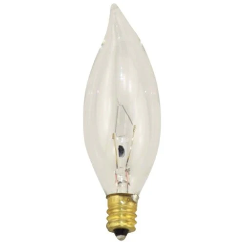 Sylvania 13316 - 25B10C/DL/BL 120V B10 Decor Torpedo Light Bulb - Cheap-Us