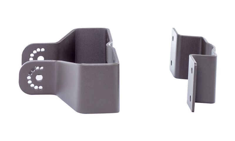 Westgate Square Pole Mount For LF3-HL-80W/100W/150W, Outdoor Lighting, Dark Bronze Finish - Cheap-Us