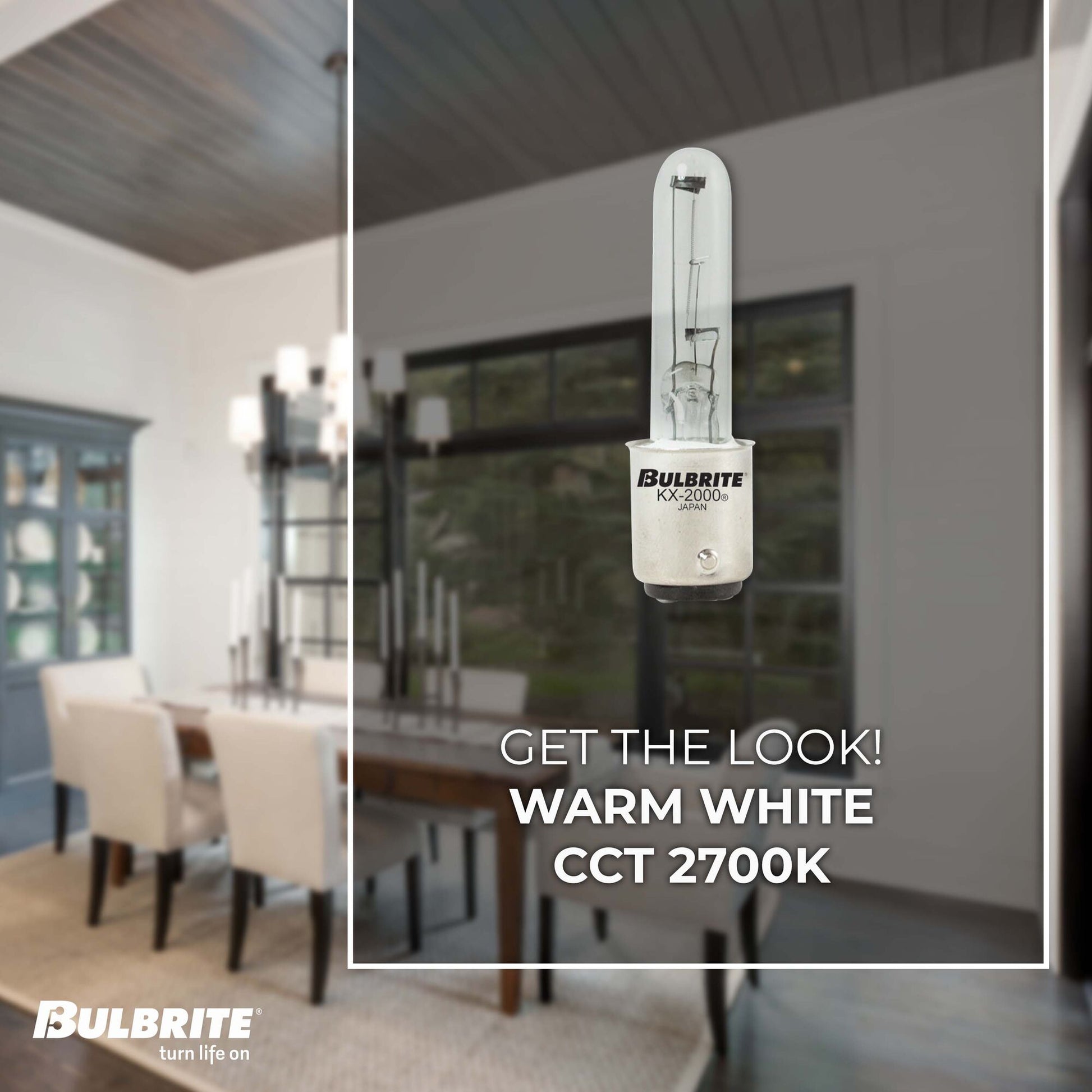 BULBRITE KRYPTON/XENON T3 DOUBLE-CONTACT BAYONET (BA15d) 40W DIMMABLE LIGHT BULB 2700K/WARM WHITE 2PK (473240) - Cheap-Us