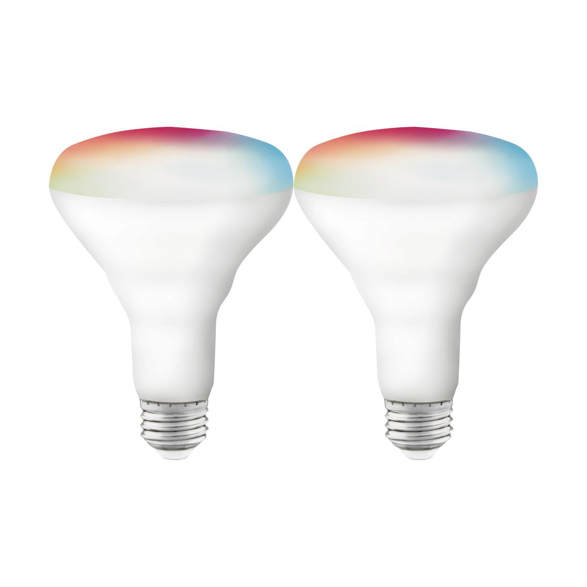 Starfish BR30 WiFi Smart LED, 9.5 Watt, RGBW & Tunable White Light Bulb - Cheap-Us