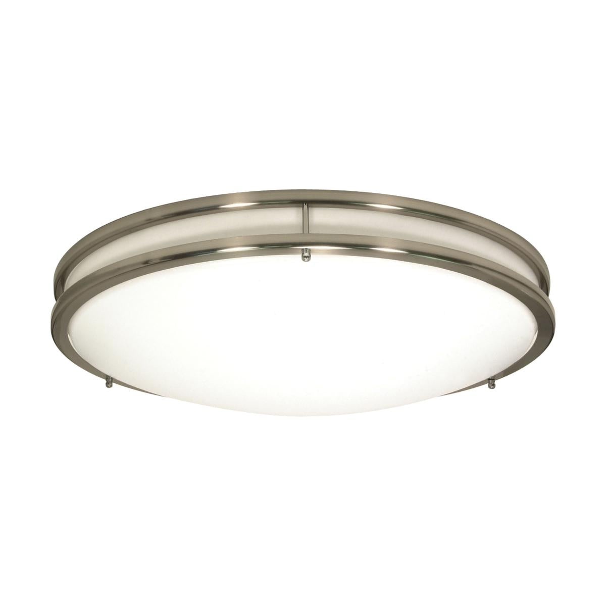 Satco Nuvo LED Glamour Flush Mount Fixture, 120V, CCT Selectable - Dimmable - Cheap-Us