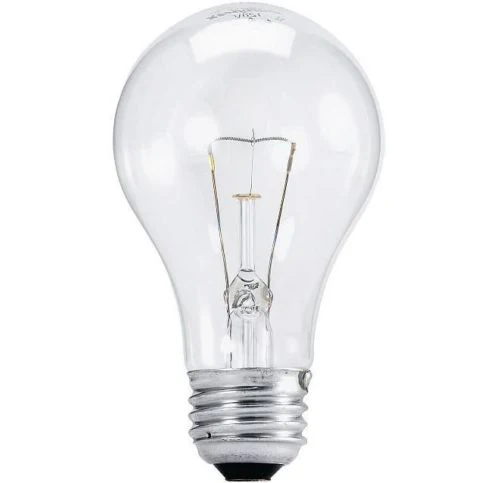 Philips Lighting 75A/CL 130V 75 Watt Bulb A19 Clear Incandescent - Cheap-Us