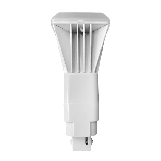 Luxrite LED Quad Style Vertical Bypass, 11W, 1450 Lumens, Color Selectable - 3500K/4000K/5000K, White Finish, 83 CRI, Dimmable, Pack of 3 (LR24567) - Cheap-Us