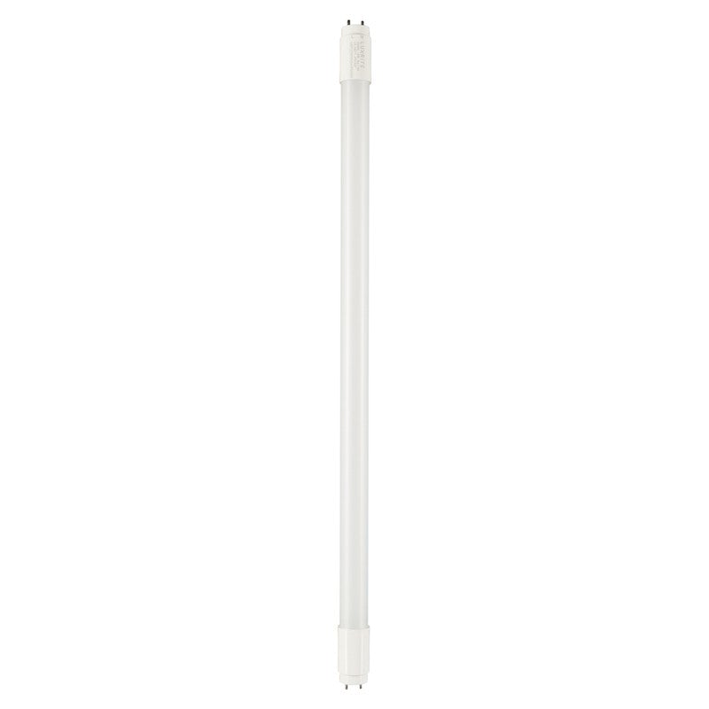 Luxrite LED 2' T8 Universal 11W Shatter Proof Ballast Compatible Light Tube, G13 Base, 1100 Lumens, 6500K - Daylight, 83 CRI, Frosted White Finish (LR34074) - Cheap-Us