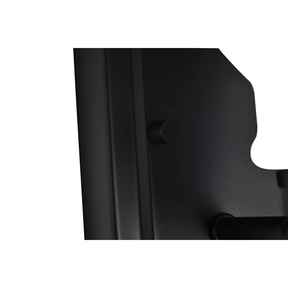 60-8021 RUSSEL 1 LIGHT VANITY Russel; 1 Light Vanity; Matte Black with Satin White Glass - Cheap-Us