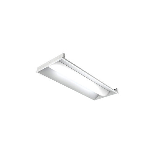 Westgate LED Direct-Indirect (Metal Housing+PC Lens) Troffers, AC 100~277V, Commercial Indoor Lighting, 50W, 5590 Lumens, 4000K, White Finish, 0~10V Dimmable - Cheap-Us