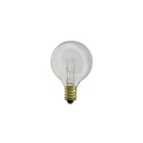 Bulbrite KR15G11CL 15 Watt Krystal Touch Dimmable Krypton G11 Globe Bulb, Candelabra Base, Clear - Cheap-Us