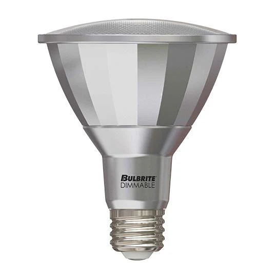 BULBRITE LED PAR30LN MEDIUM SCREW (E26) 13W DIMMABLE LIGHT BULB 4000K/COOL WHITE 75W HALOGEN EQUIVALENT 2PK (772736) - Cheap-Us