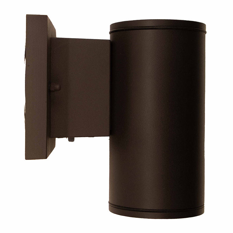 Westgate 3In Wall Cyl. Down Light 9W 30K/40K/50K Dim. - Bronze, Outdoor Lighting, 9W, 650 Lumens, 3000K/4000K/5000K, Orb Finish, TRIAC Dimming - Cheap-Us