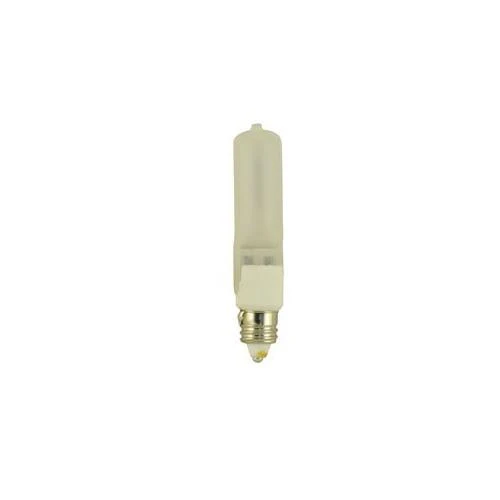 Bulbrite Q150FR/MC 150 Watt Dimmable Halogen JD T4 Capsule Bulb, Mini-Candelabra Base , Frost - Cheap-Us