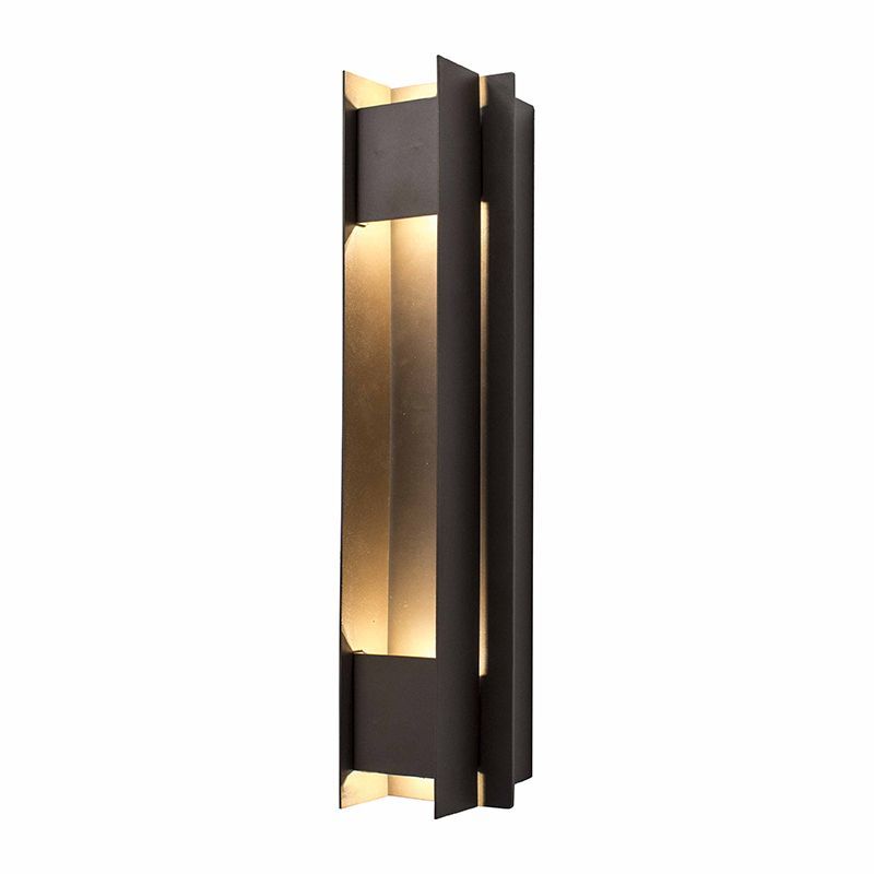 Westgate LED Wall Sconce Light, Outdoor Lighting, 10W(2.5Wx4), 800 Lumens, 5000K, Dark Bronze Finish - Cheap-Us