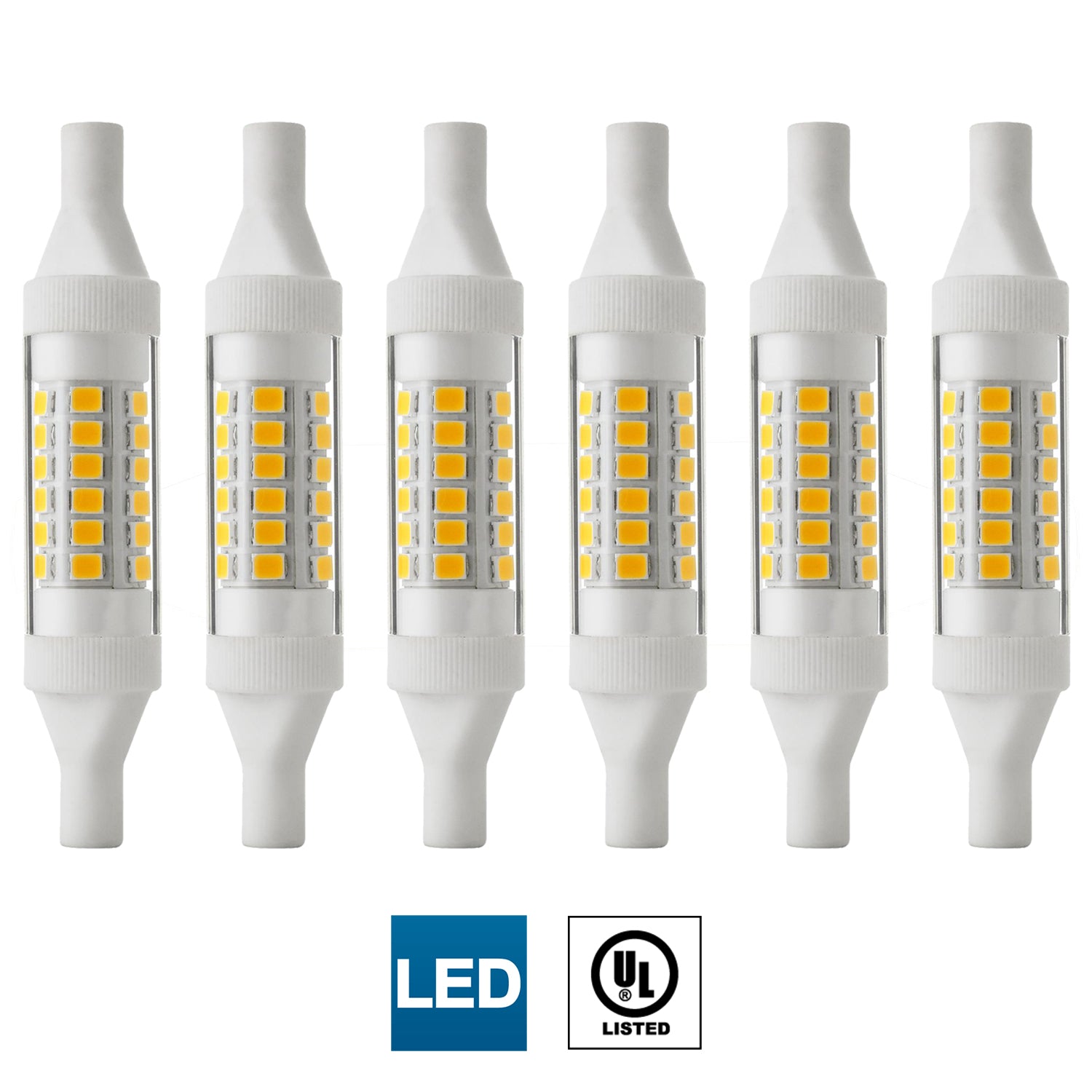 Sunlite R7S/LED/4.5W/78MM/T5/30K/CD2 4.5 Watt T5 Lamp Warm White - Cheap-Us