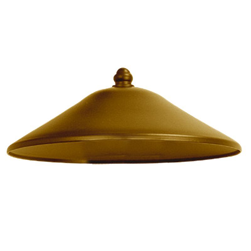 Westgate Model 21 Aluminum Path Light Cap, Antique Brass, Landscape Lighting, Dark Brass Finish - Cheap-Us