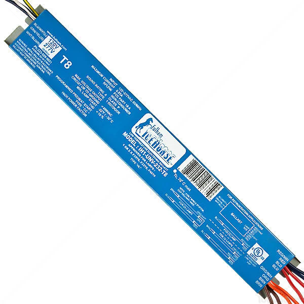 Fulham IceHorse 1 IH1-UNV-232-T8 (1-2) Lamp - 120/230/277 Volt - Programmed Start - 3-10 ft. Total Lamp Length - Cheap-Us
