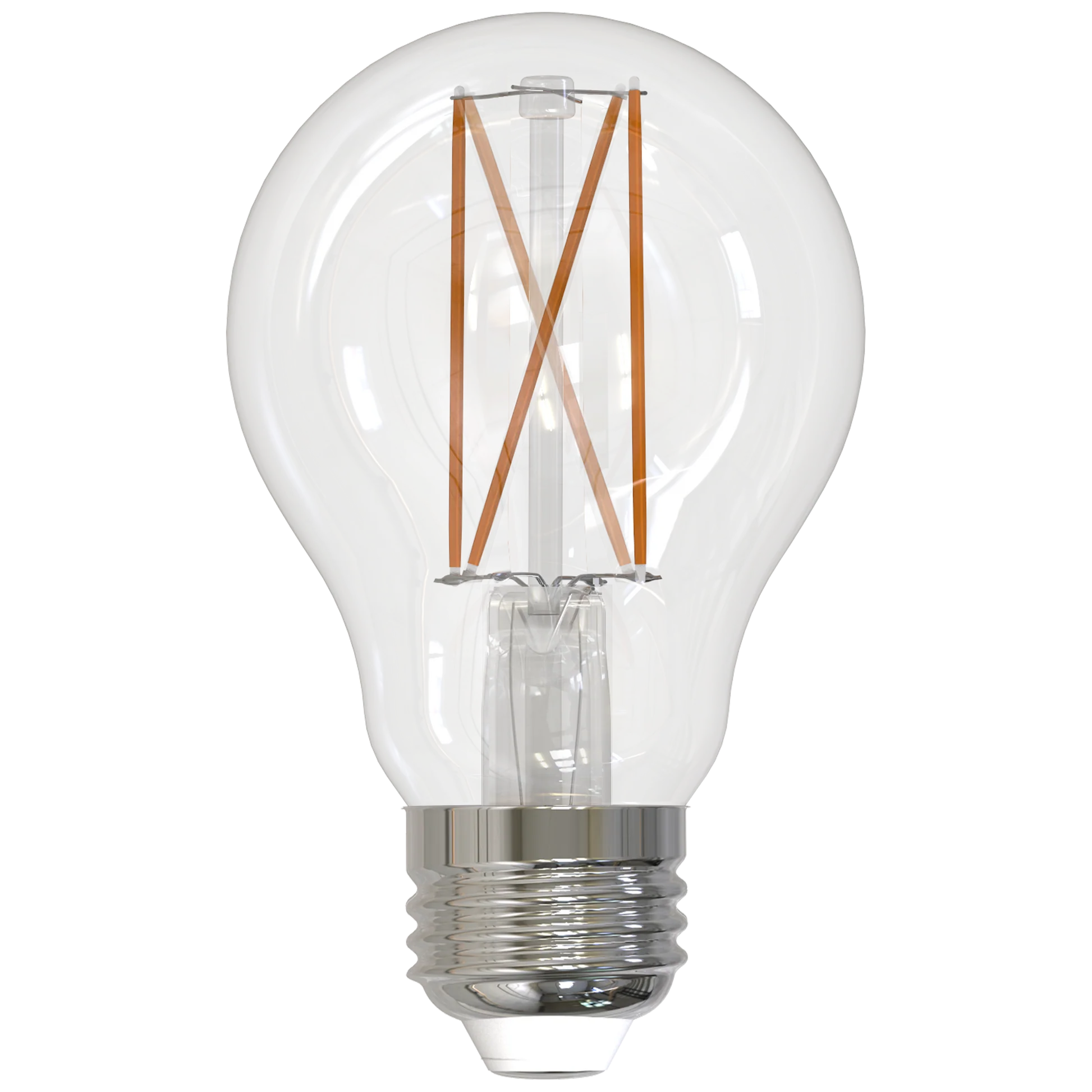 BULBRITE 9W LED LIGHT BULB A19 3000K FILAMENT CLEAR E26 Medium Base FULLY COMPATIBLE DIMMING - Cheap-Us