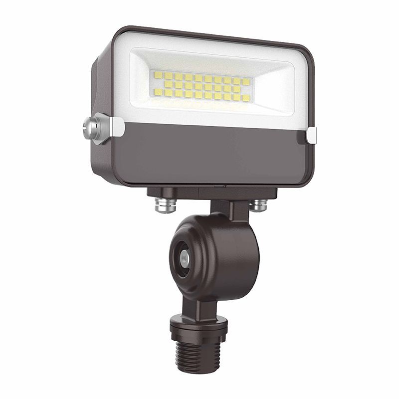 Westgate Compact Flood Light 15W 120V 1600 Lumens, 30K, Knuckle, Outdoor Lighting, 15W, 1600 Lumens, 3000K, Power Coating Finish - Cheap-Us