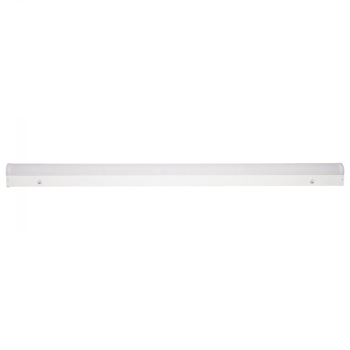 65-1701 4' LINEAR STRIP W/SENSOR 4 ft. LED; Linear Strip Light; Wattage and CCT Selectable; White Finish; Microwave Sensor - Cheap-Us