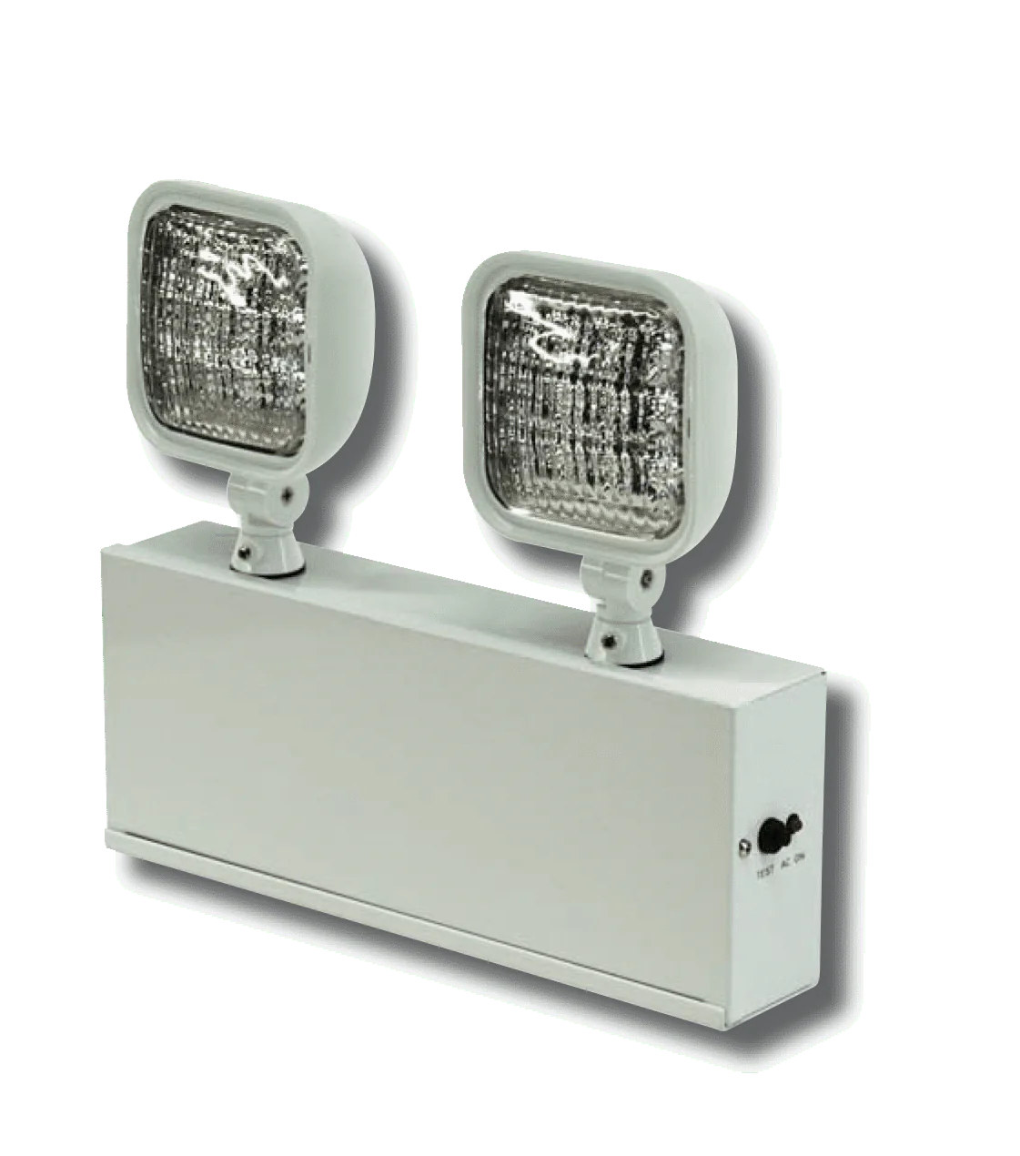Westgate Indoor LED Emergency Lights With Remote Capability, White Housing, LED Exit & Emergency Lighting, 1W Per Head - Cheap-Us