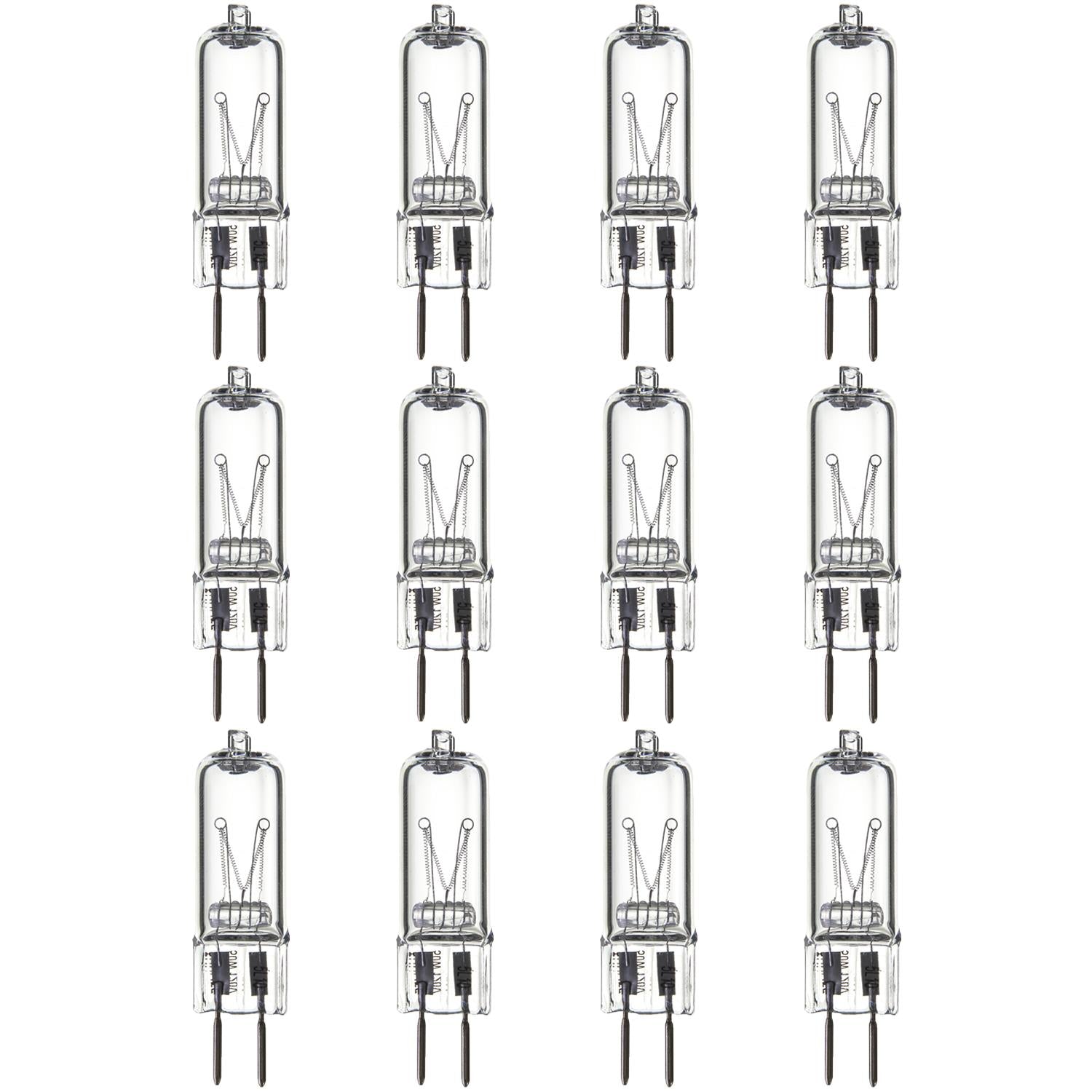 Sunlite 50 Watt, Single Ended T3.5, GY6.35 Bi-Pin Base, Frost - Cheap-Us