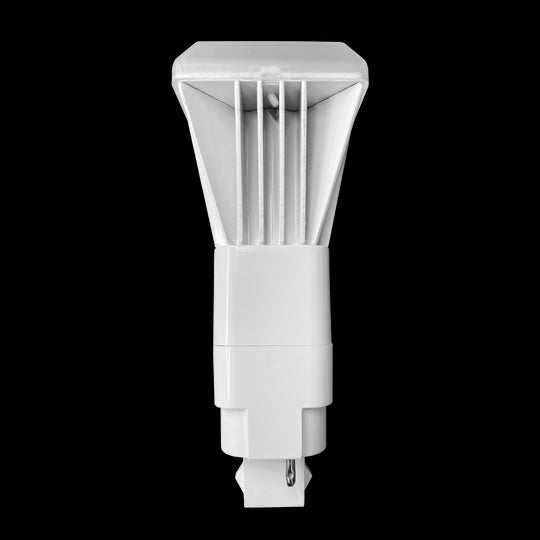 Luxrite LED Quad Style Vertical Bypass, 11W, 1450 Lumens, Color Selectable - 3500K/4000K/5000K, White Finish, 83 CRI, Dimmable (LR24567) - Cheap-Us