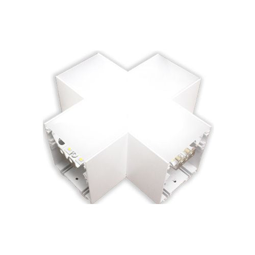 Westgate SCX Series X Section, Commercial Indoor Lighting, 944 Lumens, 4000K, White Finish, 0~10V Dimmable - Cheap-Us
