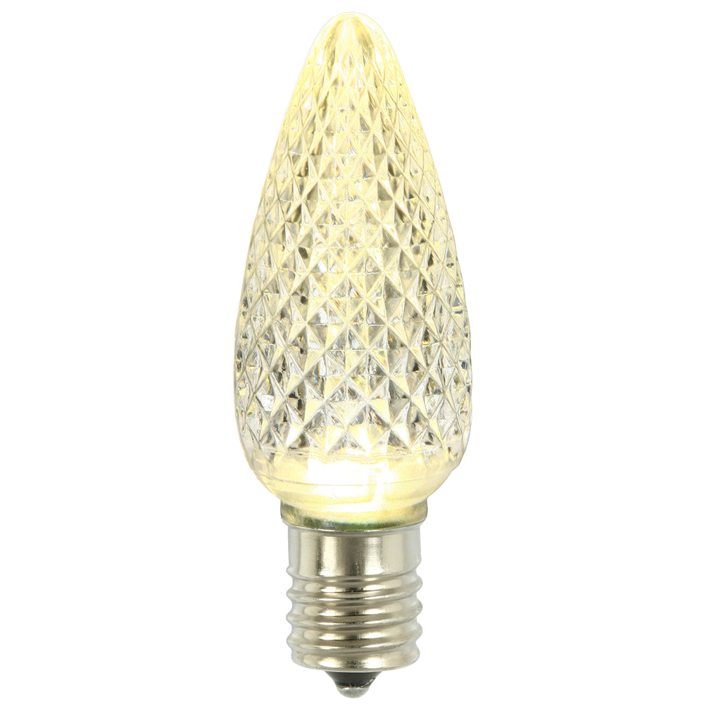 Vickerman C9 LED Warm White Faceted Twinkle  Replacement Bulb bag of 25 - Cheap-Us
