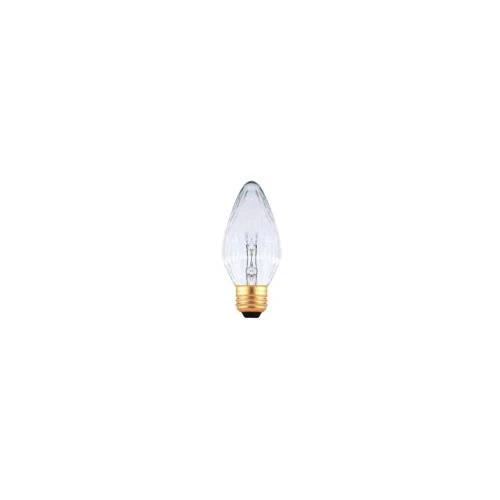 Bulbrite 25F15CL 25 Watt Incandescent F15 Fiesta Bulb, Medium Base, Clear - Cheap-Us