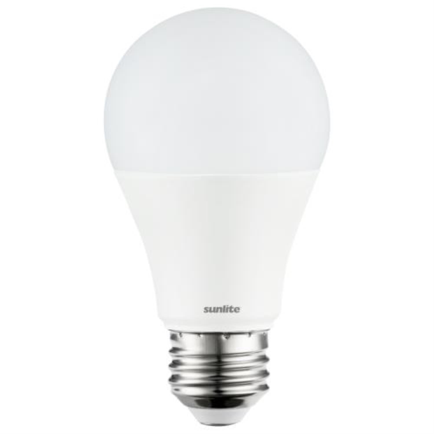 Sunlite LED A19 Light Bulb, 9 Watts (60 Watt Equivalent), 800 Lumens, Medium Base, UL Listed, 30K - Warm White - Cheap-Us