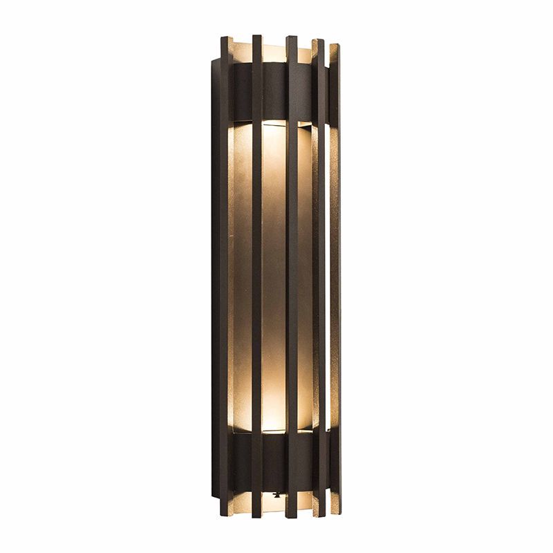 Westgate LED Wall Sconce Light, Outdoor Lighting, 20W(5Wx4), 1800 Lumens, 4000K, Dark Bronze Finish - Cheap-Us
