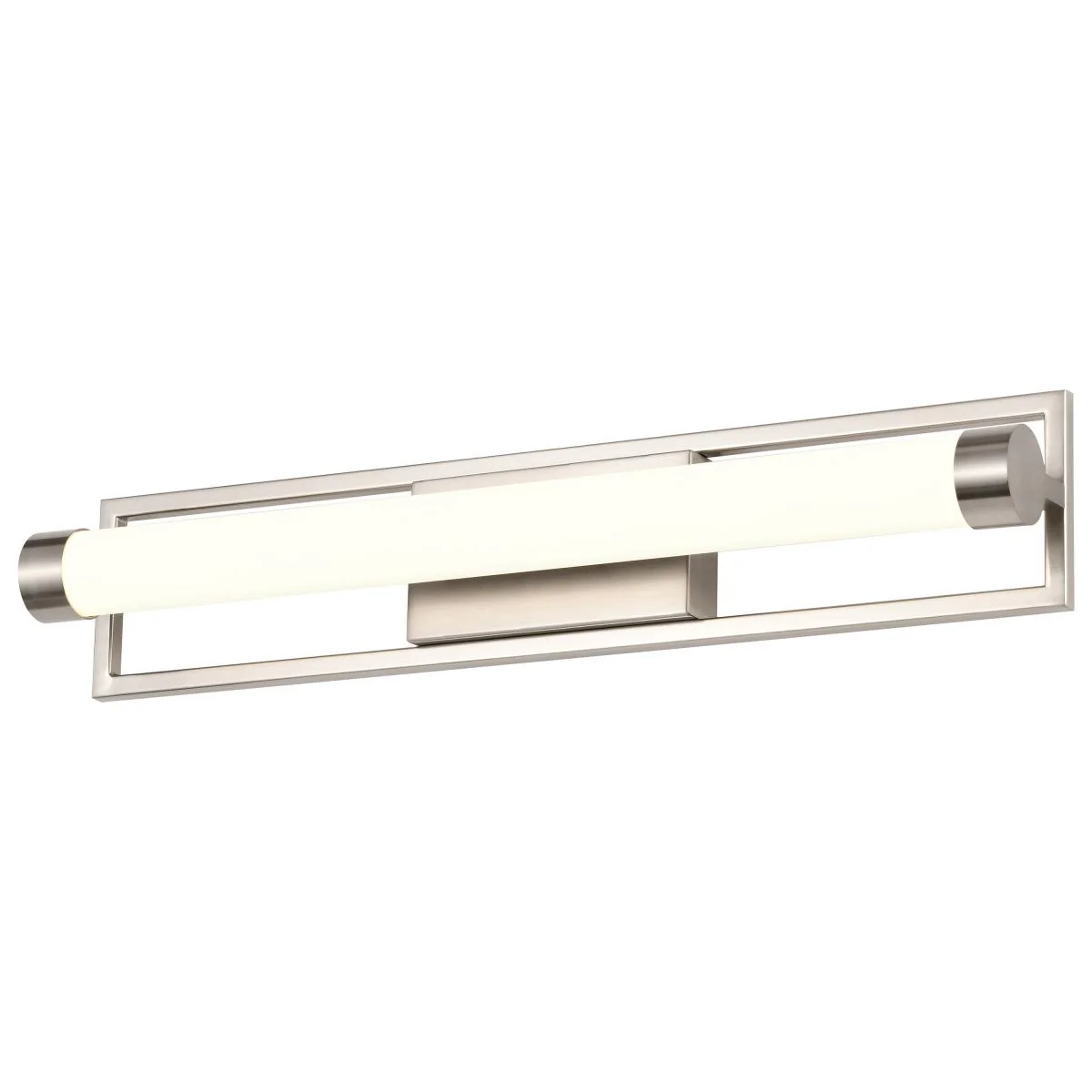 62-1542 CANAL LED MEDIUM VANITY Canal Medium Vanity; LED; Brushed Nickel Finish; White Acrylic Lens - Cheap-Us