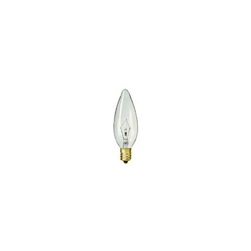 Bulbrite KR40CTC/32 40 Watt  Krystal Touch Dimmable Krypton B10 Torpedo Chandelier Bulb, Candelabra Base, Clear - Cheap-Us