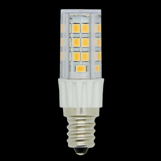 Luxrite T4 LED  Light Bulb, 4.2W, 500 Lumens, 120V, 5000K - Bright White, Clear Finish, 80 CRI (LR24655) - Cheap-Us