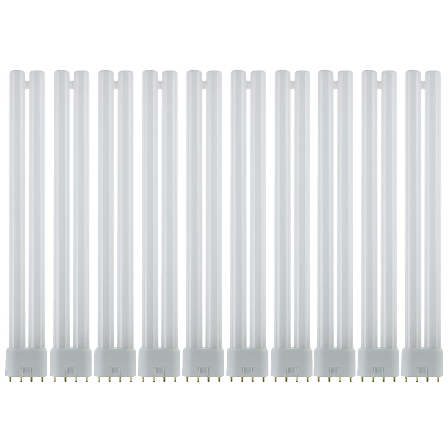 Sunlite 24 Watt FT 4-Pin Twin Tube, 2G11 Base, Soft White - Cheap-Us