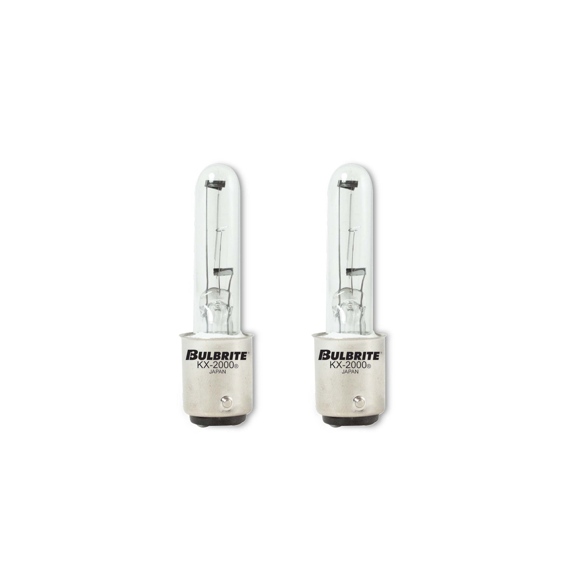 BULBRITE KRYPTON/XENON T3 DOUBLE-CONTACT BAYONET (BA15d) 40W DIMMABLE LIGHT BULB 2700K/WARM WHITE 2PK (473240) - Cheap-Us