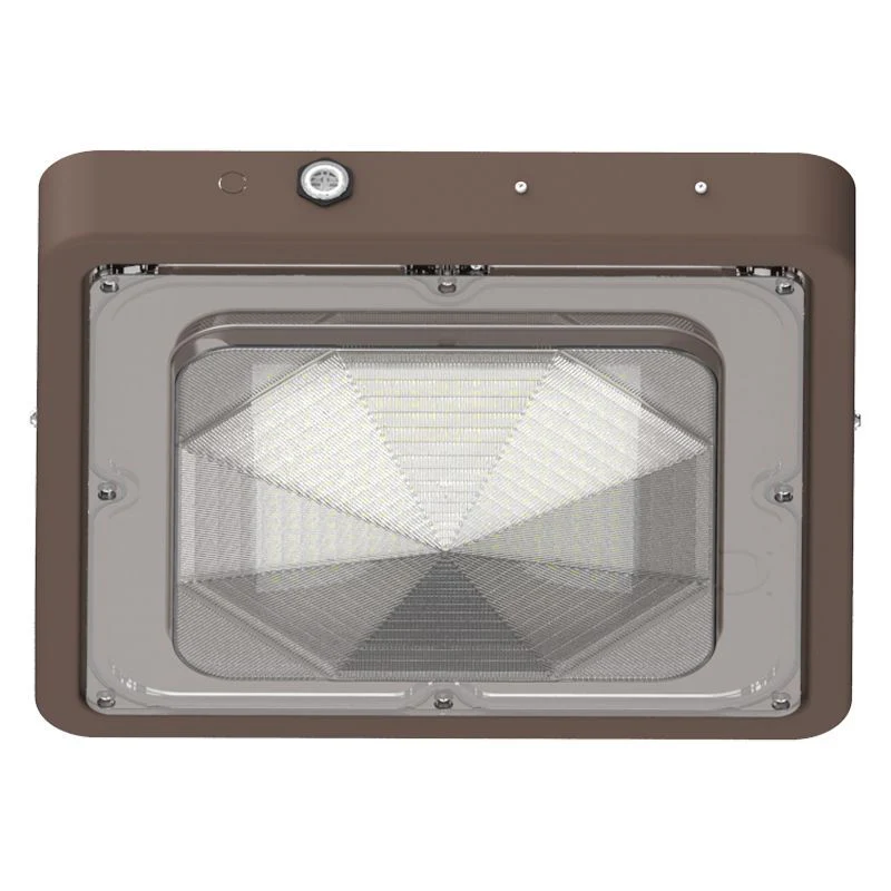 Westgate Builder Series Indoor Sq Canopy Light Selectable 40/60/80W 30/40/50K With Em, Brz, Outdoor Lighting, 40W/60W/80W, 130 Lumens/W, 30K/40K/50K, Bronze Finish, 0-10V - Cheap-Us