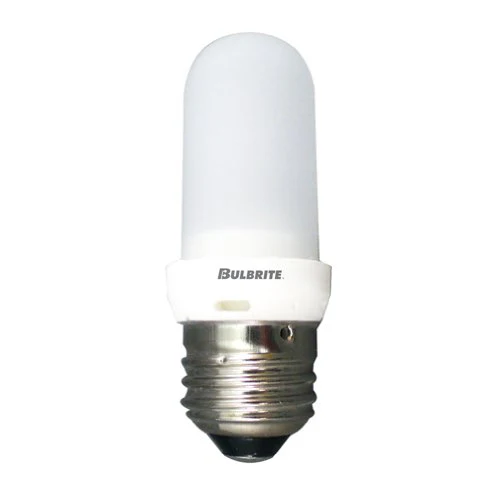 Bulbrite Q75FR/EDT 75 Watt Dimmable Halogen JDD Tubular T8 Bulb, Medium Base, Frost - Cheap-Us