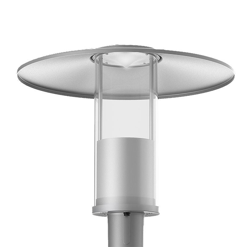 Westgate Top-Hat Garden Post-Top Selectable 12/20/30/40W 30/40/50K, 2-3/8 Poles, 85D Beam, Gy, Outdoor Lighting, 12W/20W/30W/40W, 100 Lumens/W, 30K/40K/50K, Grey Finish - Cheap-Us